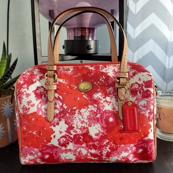 Coach Handbags - SOLD NWOT Coach Peyton Floral Bennett Mini Satchel